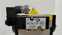 MT21.S4.F05-F07.CH17 Tru-Flo Pneumatic Valve Actuator SV61-24D-5-STD 150 PSI