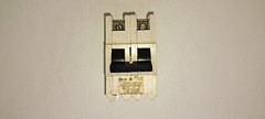 FEDERAL PIONEER FPE NA240 F240 2 POLE 40 AMP Type NA Circuit Breaker WHITE