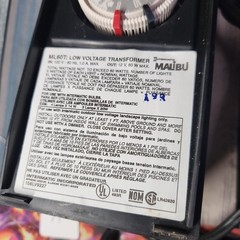 Malibu Intermatic Lighting Timer Low Voltage Transformer ML60T 60-Watt 12-V