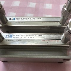Agilent Keysight 8494B/8496B Variable Attenuator Set DC-18GHz 11dB / 110dB