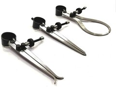 ADI Set of 3 Pcs Spring Caliper Set- Inside, Outside & Divider (4″ inch/ 100 mm)