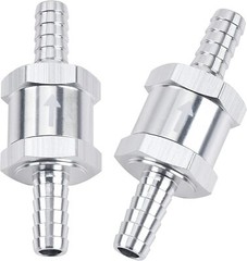 1pcs 10mm 3/8″ Fuel Line Non-Return One Way Air Fuel Oil Check Valve Diesel Gas