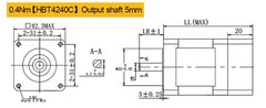 Nema17 Nema23 0.4/1.2/2/3Nm Integrated Closed-loop Stepper Motor Built-in Driver