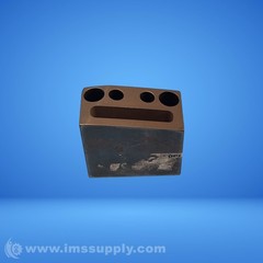 2 inch x 2 inch x 3 inch Die Knockout Block FNIP