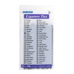 1000pcs Dental Orthodontic Ligature Ties Braces Elastic Rubber Ligas Ortodoncia