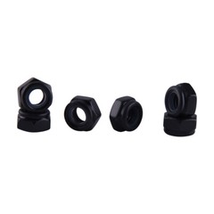 Hex Nuts 30pcs,M2/M3M4/M5/M10 Self-Lock Nuts,For Indoor and Outdoor Decoration
