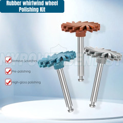 Dental Polishing Wheel Diamond Ceramic Twist RA Radial EVE Coarse/Medium/Fine
