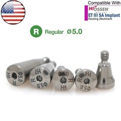 US Dental Regular Healing Abutment Cover Screw Fit Hiossen Osstem ET Platform