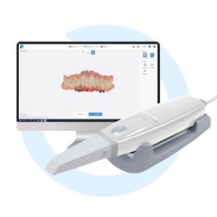 Dental Scanner 3D Real-time Display w/ AI Scanning Software + 4 Tips