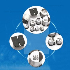 SMD/SMT Electrolytic Capacitors 6.3V to 400V – Various Values 0.1uF to 2200uF