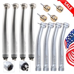 Dental High Speed Air Turbine Handpiece Big Head 2/4Hole For NSK Cartridge