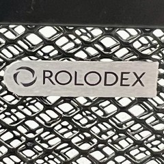Rolodex Black Wire Mesh Multipurpose Desk Organizer 4 Compartment Contemporary