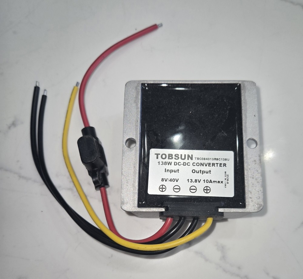 138W 10A DC Converter Buck Boost Converter DC 8V-40V to 13.8V Voltage Regulator