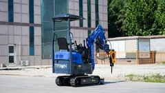 13 Attachments Bundle TERROR XI Mini Excavator Digger 13.5hp Gas B&S EPA Engine
