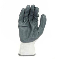 12 Pairs NITRLE Coated Safety Work Gloves Garden Grip Mens Builders Gardening