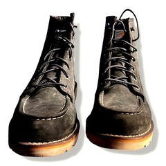 Women’s 8M Carhartt 6″ Soft Moc Toe Wedge Boot, Dark Grey Leather Safety Boots