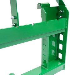 4000lbs Attachment Plate Pallet Fork Frame For John Deere w/ 2″ Receiver Hitch
