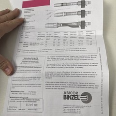 Abicor Binzel Swan Neck Torch 962.1315.1 Germany Wh 242d 22°