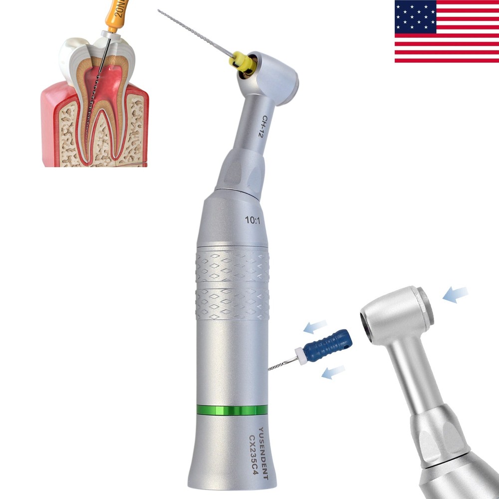COXO Dental 10:1 Handpiece Endo 90° Reciprocating Contra Angle for Dentsply VDW