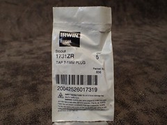 Irwin Hanson 1731ZR 7mm-1 Plug Tap (BN237)