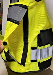 Surveyor Two Tone Yellow Safety Vest ANSI/ ISEA 107-2015 Approved(Small to 2XL)