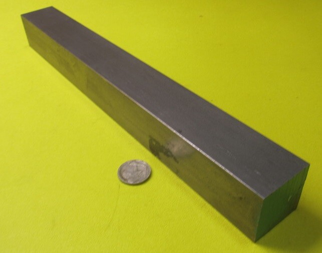 Square 4140/4142 Alloy Steel Annealed Bars, 1 3/8″ x 1 3/8″ Wide x 12″ Length