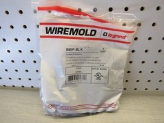 Wiremold 895P-BLK Walker Non-metallic Round Carpet Cover