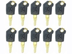 10PCS Ignition Keys 5P8500 5P-8500 for Caterpillar Heavy Equipment CAT Loaders