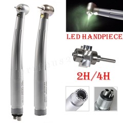 SELF-POWER Dental High Speed LED E-generator Handpiece 4Hole 2Hole Turbine