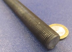 Threaded Steel Rods, Plain Finish, RH, 5/8″-18 x 3 Foot Length