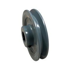 Cast Iron 3.5″ Single Groove V Style Section A Belt 4L for 3/4″ Shaft Pulley