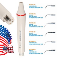 Dental Ultrasonic Scaler Handpiece Scaling Tips Fit Cavitron EMS SKYSEA