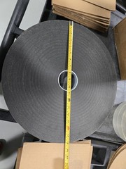 3M 4492B Double Coated Polyethylene Double Sided Black Foam Tape 1.4 In x 525 Ft