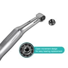 Dental Implant 20:1 Reduction Contra Angle Push Button Surgical Air Handpiece US