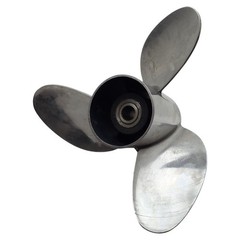 OMC Evinrude Johnson Raker 3855154 Propeller, 14-1/2″ x 22″ Pitch, LH, 19 Spline