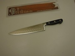 Forged Duo Edge Chefs Knife 8 inch German Steel X50CrMoV15 Full Tang Stainless