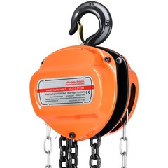 Uimoso Manual Chain Hoist 0.5T/1100 lbs Capacity 10 ft Lift w/Durable G80 Chain