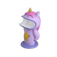 Retainer Buddy Unicorn – Sanitary Orthodontic Storage for Retainers Purple