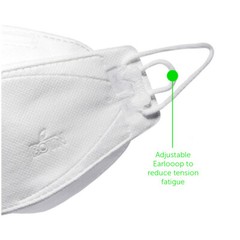 10 PACK KF94 WHITE BOTN Protective Face Mask Adult Made in Korea KFDA Certified