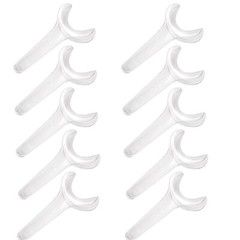 10Pcs Dental Ortho Lip Cheek Retractor Mouth Opener Expander T-shape for Child
