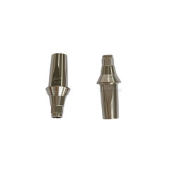 Titanium straight abutment Ti cemented standard abutment compatible with ICX