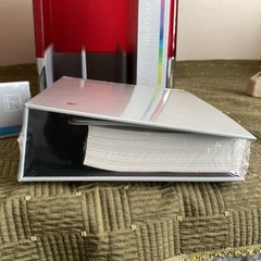 Pantone GEO System Red Cube 3 Sealed Books Fan Guide Color Coated Sticks Palette
