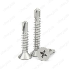 304 Stainless Steel Phillips Countersunk Head Self-Drilling Screws Tek M3.9-M6.3