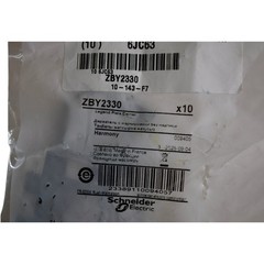 NEW Pack of 10 Schneider Electric Harmony ZBY2330 Emergency Stop Legend Plates 3