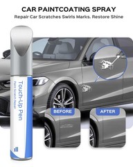 NH-830M Lunar Silver Metallic Touch Up Paint Compatible with Honda Exact