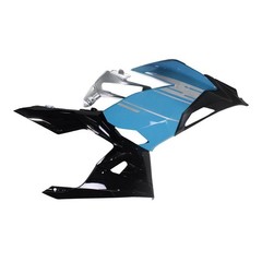 Blue Silver Full Fairings Kit for Kawasaki Ninja 400 EX400 2018-2023 ABS Plastic