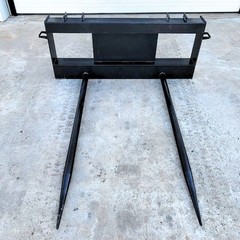 New Skid Steer JCT Hay Bale Spear Attachment Bobcat CAT CASE Deere