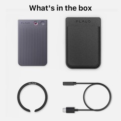 Professional AI Voice Recorder: 30-Hour Battery, 480-Hour Storage, Case Included