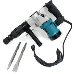 1050 Watt Electric Demolition Jack Hammer Tiles Breaker 3800BPM 17mm Hex Shank