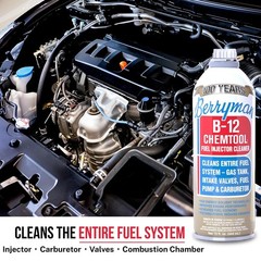 Berryman B12 Chemtool Fuel Injector Cleaner Solution 15oz Carburetor Towel